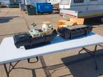 rc bestuurbare duwboot met duwbak in opbergkist, Hobby en Vrije tijd, Ophalen, Gebruikt