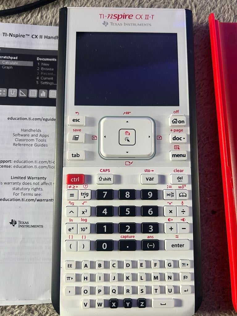 Texas Instruments grafisch TI nspire CX II-T, Diversen, Rekenmachines, Ophalen of Verzenden, Grafische rekenmachine