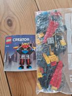 Lego Creator Robot 31124 - 3-in-1 set, Ophalen of Verzenden, Zo goed als nieuw, Complete set, Lego