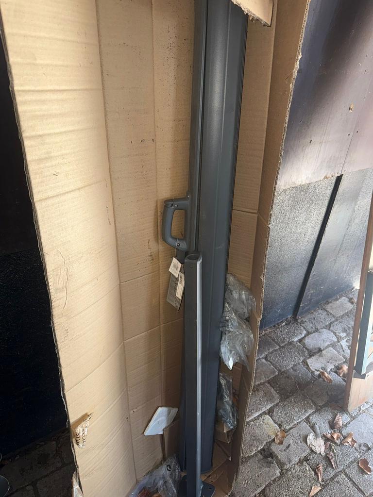 Windscherm 3 meter, Ophalen, 100 tot 150 cm, Nieuw, 200 cm of meer