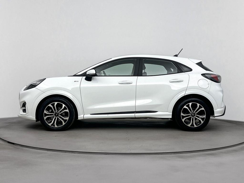 Ford Puma 1.0 EcoBoost Hybrid ST-Line | Trekhaak | Parkeerse, Auto's, Ford, Voorwielaandrijving, Euro 6, Wit, Origineel Nederlands