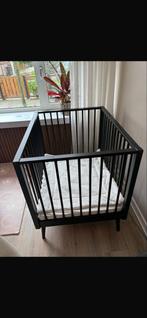 Box baby matzwart (Babypark Evy), Ophalen of Verzenden, Gebruikt, Vierkant, In hoogte verstelbaar