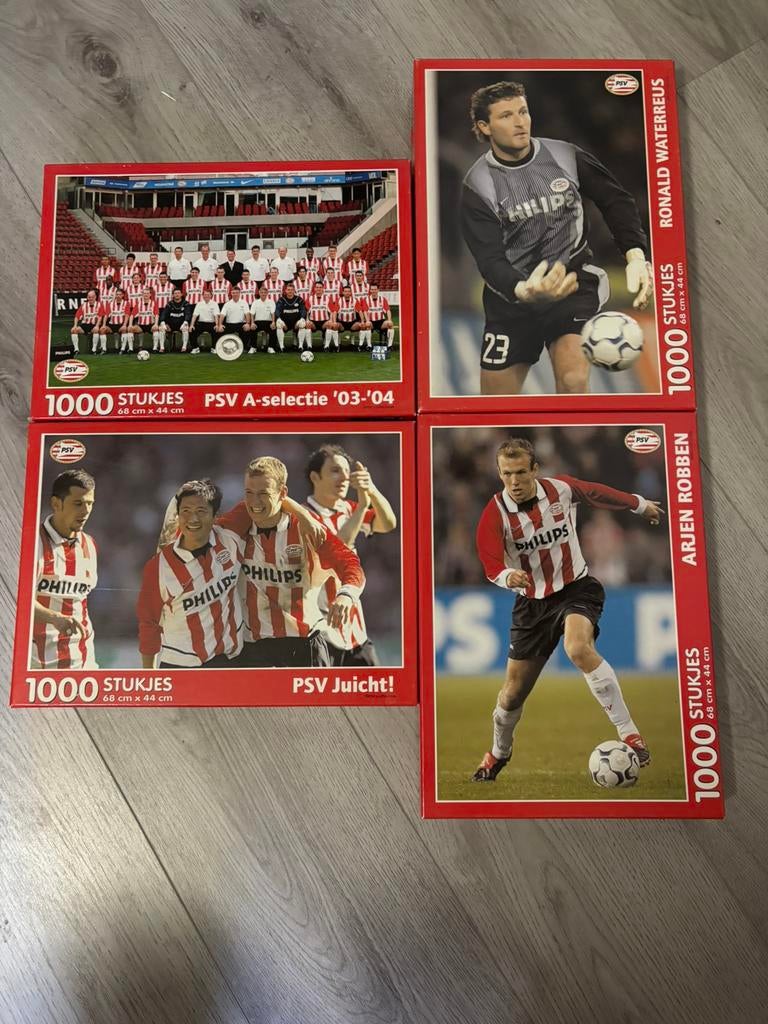 Psv puzzels van vroeger, Ophalen of Verzenden, Zo goed als nieuw, PSV, Overige typen