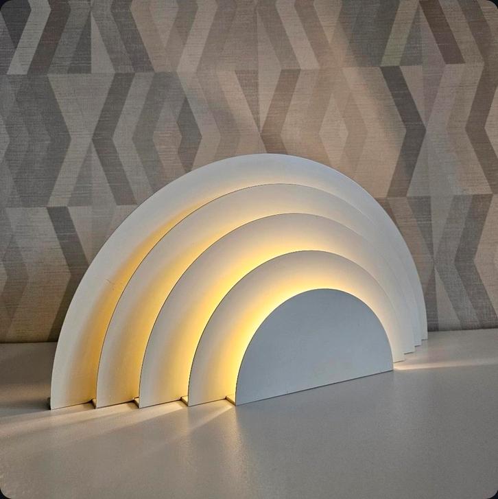 'Meander' Wandlamp RAAK Amsterdam - Vintage Dutch design, Huis en Inrichting, Lampen | Wandlampen, Zo goed als nieuw, Metaal, Ophalen of Verzenden