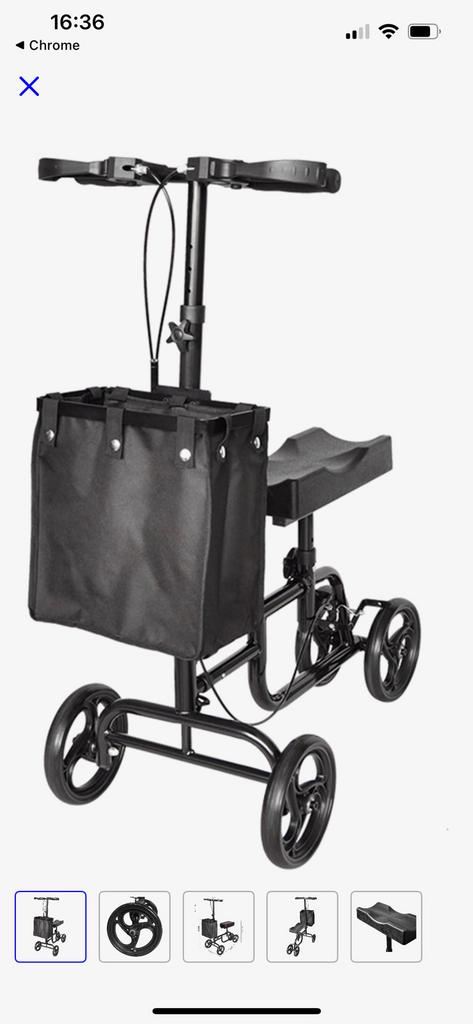 Kniestep, Ophalen, Zo goed als nieuw