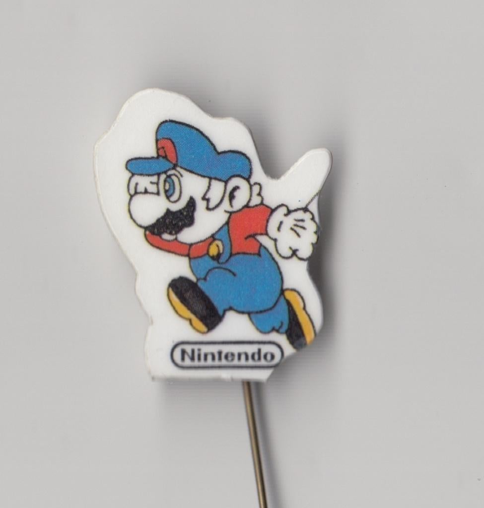 Nintendo Mario Bros speldje, Verzamelen, Speldjes, Pins en Buttons, Gebruikt, Niet vindbaar, Niet vindbaar, Speldje of Pin