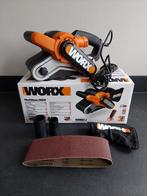 Worx WX661.1 Bandschuurmachine, Ophalen of Verzenden, Zo goed als nieuw