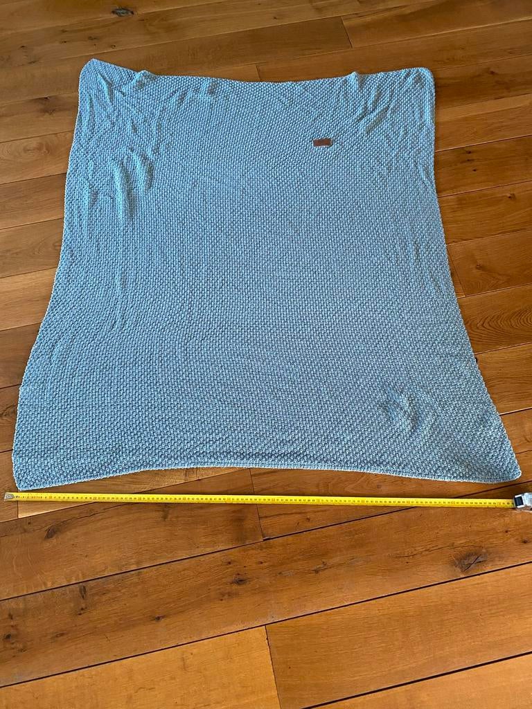 Groen deken Koeka 1.60x0.90, Ophalen of Verzenden, Zo goed als nieuw, 85 tot 100 cm, Deken