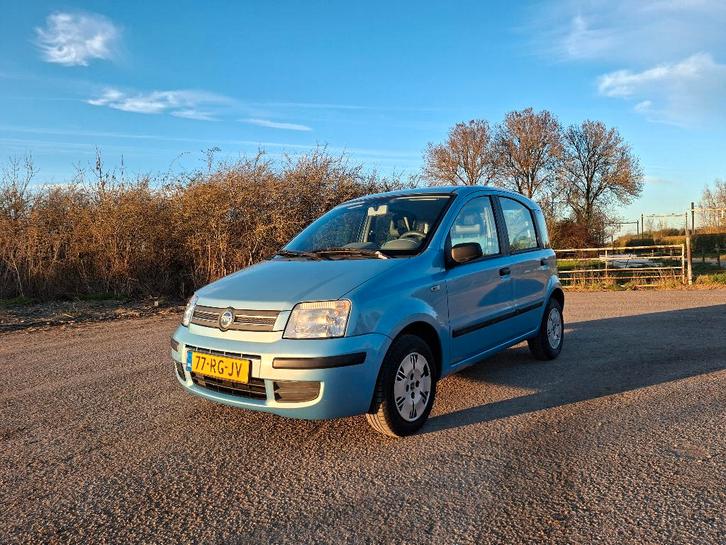 Fiat Panda 1.2 2005 Blauw NIEUWE APK, Auto's, Fiat, Bedrijf, Panda, ABS, Airbags, Alarm, Centrale vergrendeling, Elektrische ramen