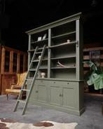 Mosgroen Bibliotheekkast | Boekenkast | Ladder #234
