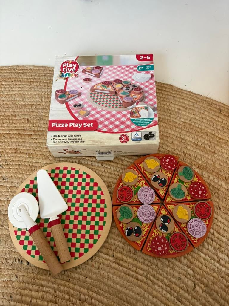 Compleet pizza speelgoed, Ophalen of Verzenden, Gebruikt