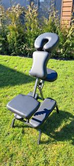 Inklapbare Massagestoel - Zo goed als nieuw!, Ophalen, Zo goed als nieuw, Zwart, Bureaustoel
