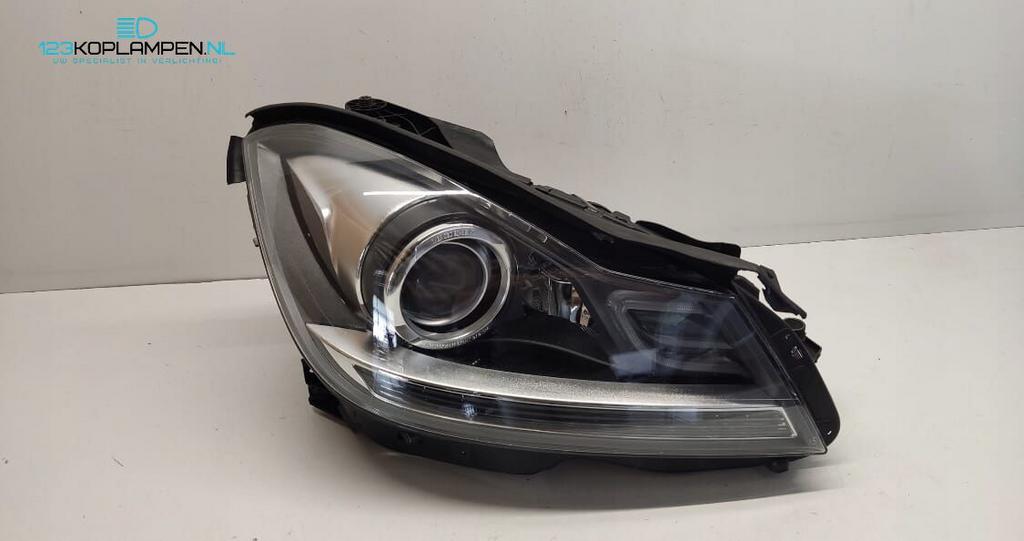 Mercedes C Klassa W204 Facelift Xenon koplamp rechts, Auto-onderdelen, Verlichting, Gebruikt, -, Ophalen of Verzenden, -