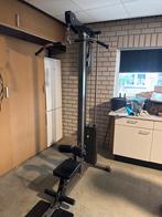 Lat Pulldown Machine met 125kg gewichten, Ophalen, Gebruikt, Armen, Overige typen