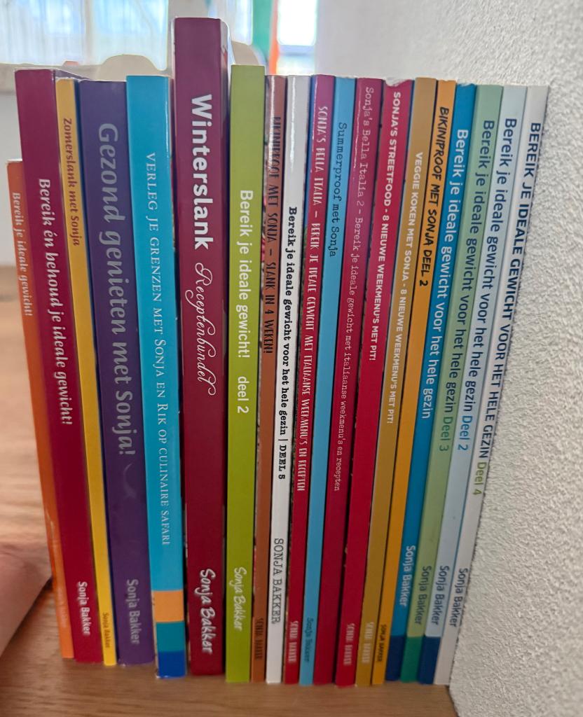 Sonja Bakker, Boeken, Gezondheid, Dieet en Voeding, Ophalen, Zo goed als nieuw, Dieet en Voeding, Sonja Bakker