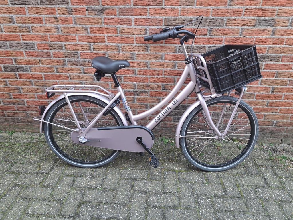 Cortina U4 Meisjes Transportfiets 24 inch, Fietsen en Brommers, Fietsen | Meisjes, Ophalen, 24 inch, Versnellingen, Zo goed als nieuw