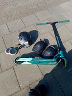 MGP stuntstep met helm, beschermers en extra wielen, Ophalen of Verzenden