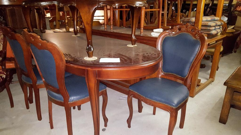 Kersenhout eetkamers tafel, Ophalen