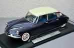 Citroen DS 19 1956 Aubergine met Champagne dak Norev 1:18, Ophalen of Verzenden, Nieuw, Auto, Norev