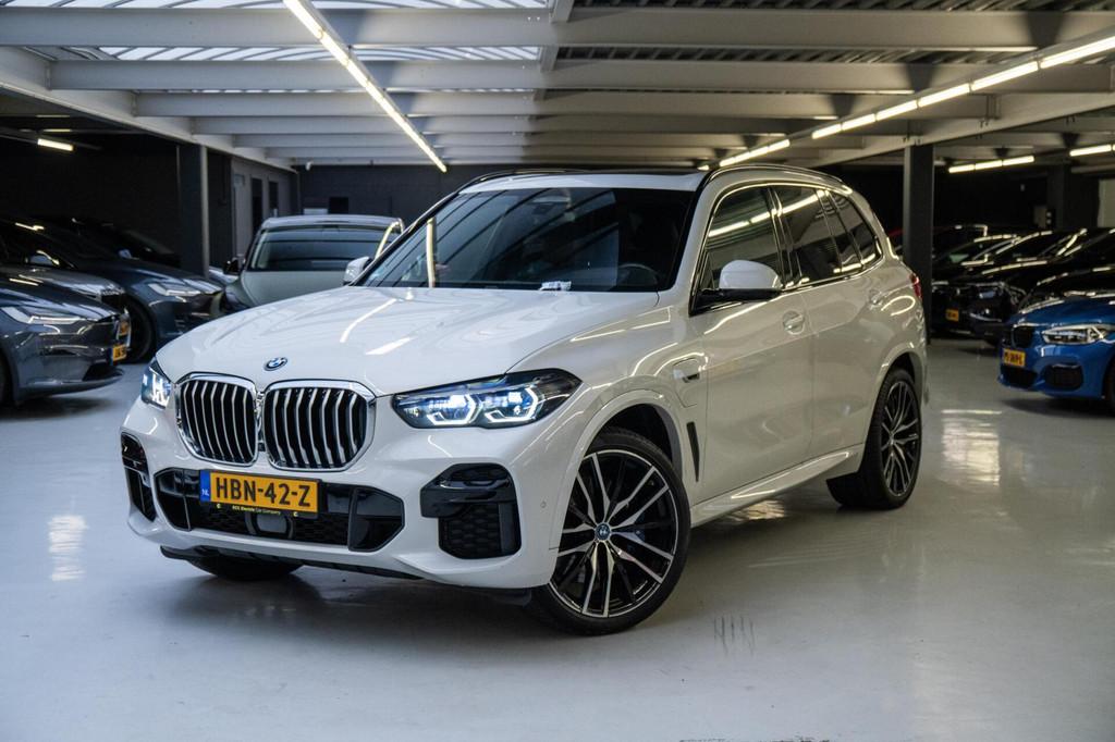 BMW X5 xDrive45e High Executive | Bowers & Wilkins | Pano |B, Gebruikt, Wit, Vierwielaandrijving, Hybride Elektrisch/Benzine