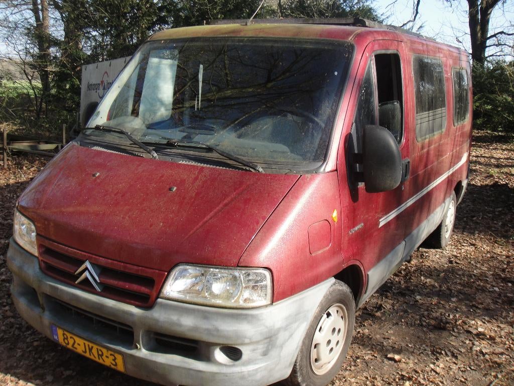 Buscamper Citroen Jumper 2.2 HDI, Caravans en Kamperen, Campers, Particulier, tot en met 2, Buscamper of Camperbus, Overige merken