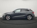 Audi A3 Sportback 45 TFSI e S edition Competition PHEV 245pk, Auto's, Gebruikt, Zwart, 4 cilinders, Leder en Stof