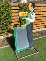 Vintage Heineken krijtbord met ober, Verzamelen, Ophalen, Gebruikt, Reclamebord