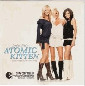 ATOMIC KITTEN + KOOL & THE GANG CD SINGLE LADIES NIGHT, 6 singles of meer, Ophalen of Verzenden, Zo goed als nieuw, Pop