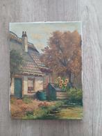 Zeer oude schilderij zonder lijst, Ophalen of Verzenden