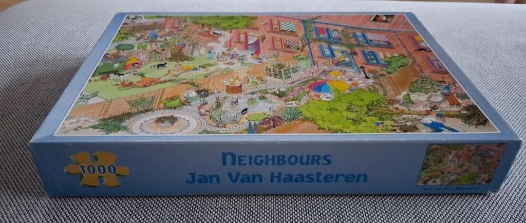 Jan van Haasteren - Neighbours express gifts, Ophalen of Verzenden, 500 t/m 1500 stukjes, Zo goed als nieuw