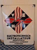 Emaille bord, Verzamelen, Ophalen of Verzenden, Gebruikt, Reclamebord