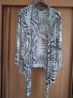 Gerry Weber Zebra Cardigan/vest  - Maat  46, Kleding | Dames, Maat 38/40 (M), Wit, Ophalen of Verzenden, Zo goed als nieuw