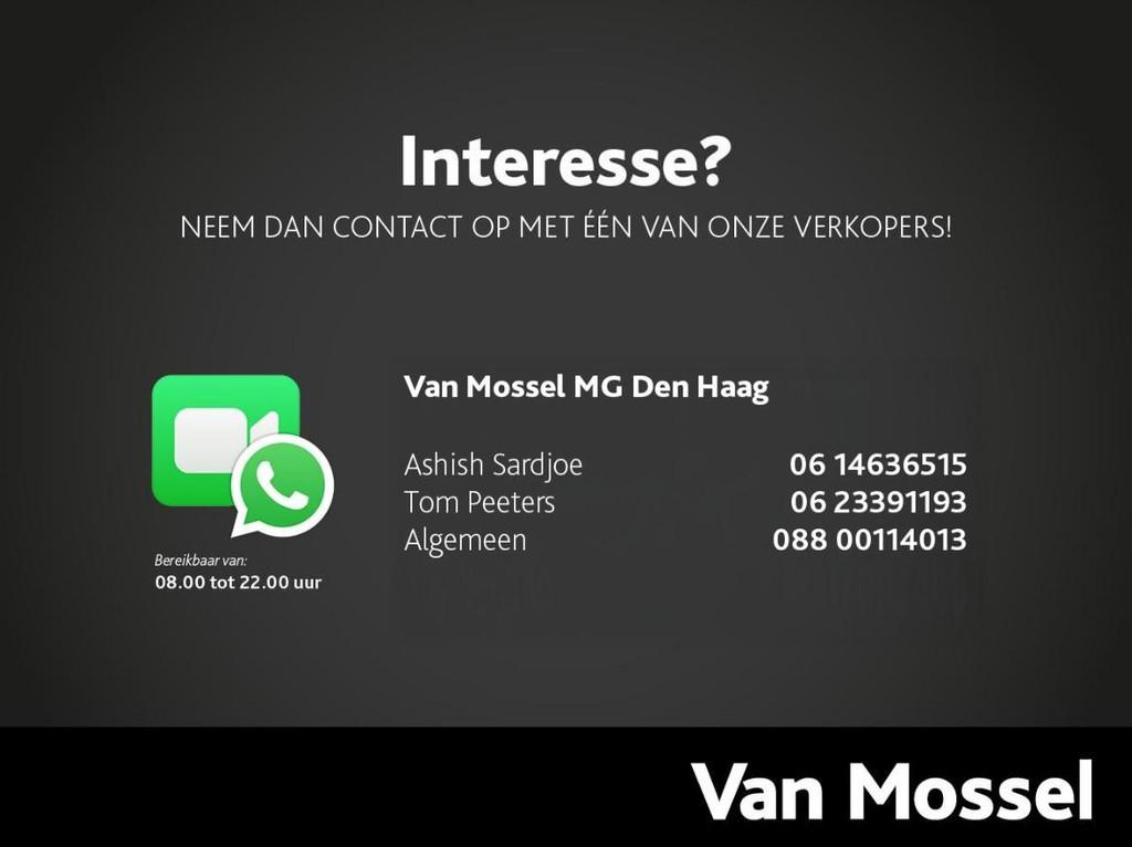 MG 5 Long Range Luxury 61 kWh | Carplay | Leder | Camera | S, Auto's, MG, 12 maanden, Gebruikt, 156 pk, 380 km