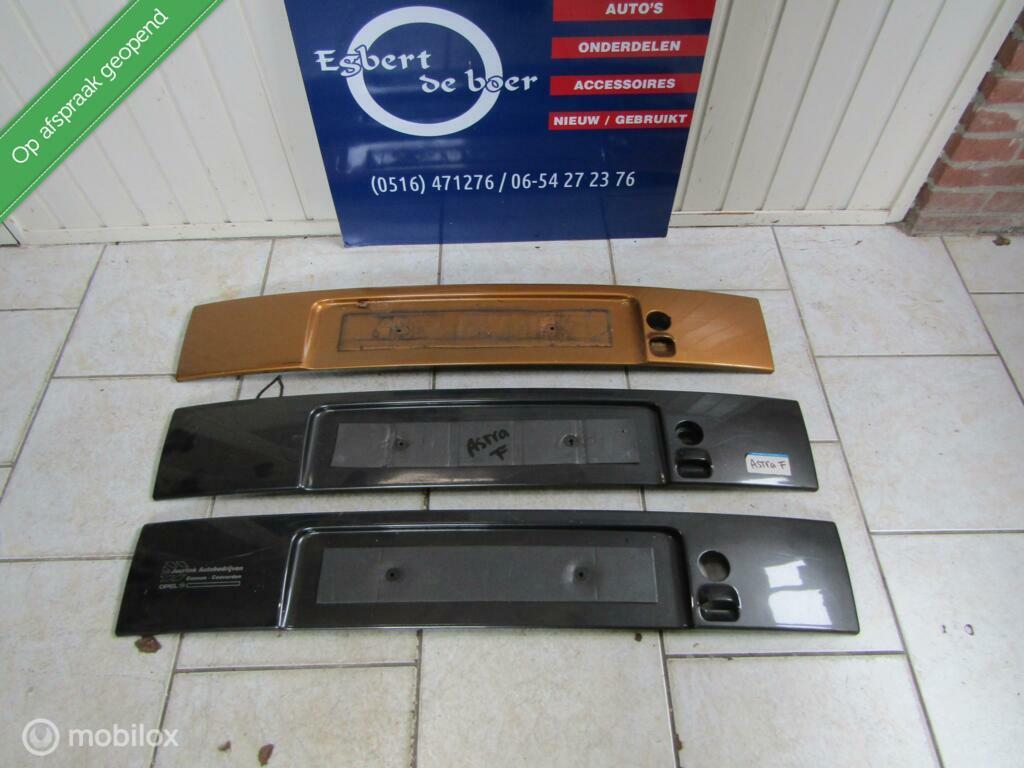 Achterplaat achterklep Opel Astra F 3 of 5 deurs ook gsi, Gebruikt, Achterklep, Opel, Ophalen of Verzenden