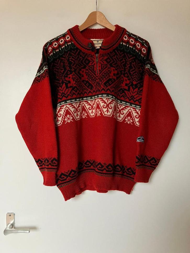 Dale of Norway trui S dames, Kleding | Dames, Truien en Vesten, Zo goed als nieuw, Maat 36 (S), Rood, Verzenden