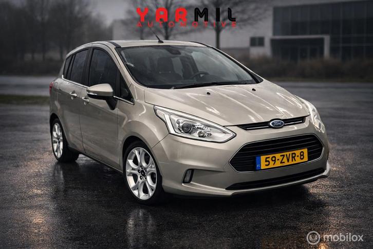 Ford B-Max 1.6 TI-VCT Titanium AUTOMAAT GEZINSAUTO AIRCO, Auto's, Ford, Bedrijf, Te koop, B-Max, ABS, Achteruitrijcamera, Airbags