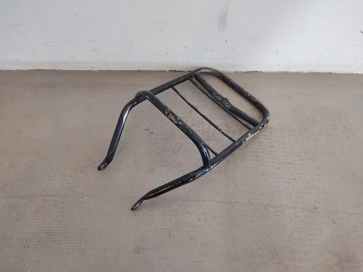 Tomos 4L Bagagedrager Zwart Gebruikt Origineel, Motoren, Accessoires | Overige, Gebruikt, Ophalen of Verzenden