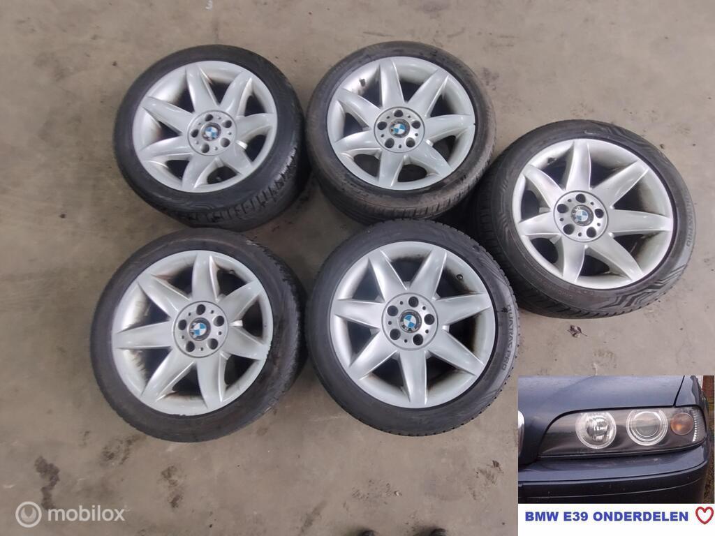 Diverse BMW velgen (E39, E60/61 etc.) per stuk of per set., Gebruikt, Velg(en), 17 inch, Ophalen of Verzenden