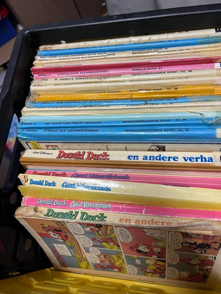Donald Duck stripboeken, Meerdere stripboeken, Ophalen of Verzenden, Gelezen