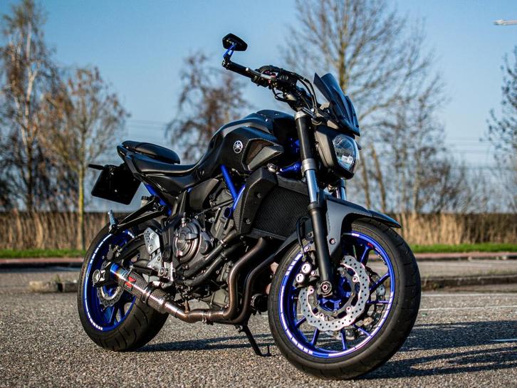 Yamaha MT-07 35kW (A2) | Nette staat | Veel extra’s, Motoren, Motoren | Yamaha, Particulier, Naked bike, 12 t/m 35 kW, 2 cilinders
