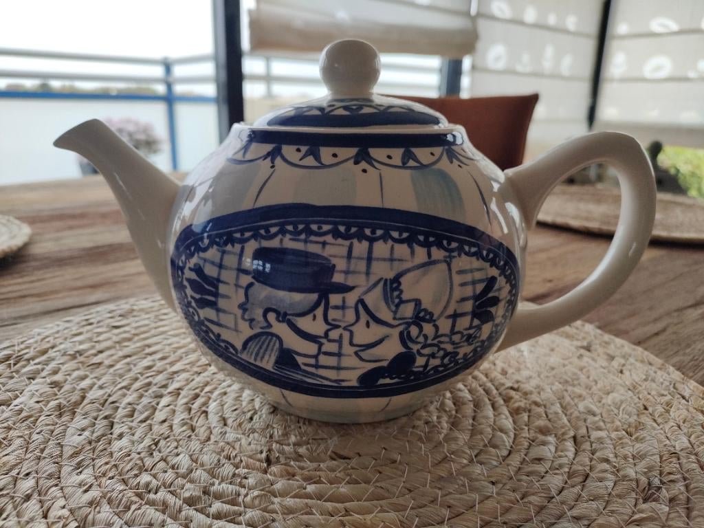 Blond Delfsblauw theepot, Ophalen, Gebruikt, Blond Amsterdam, Overige typen
