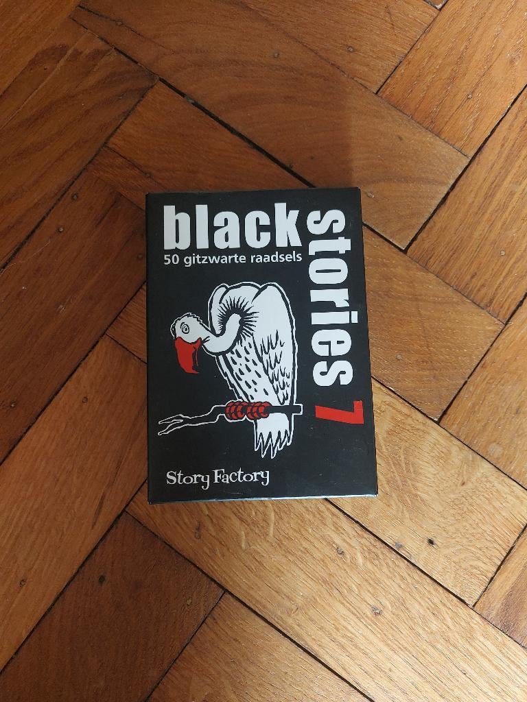 Black Stories 7, Hobby en Vrije tijd, Gezelschapsspellen | Kaartspellen, Ophalen of Verzenden, Zo goed als nieuw, Story Factory