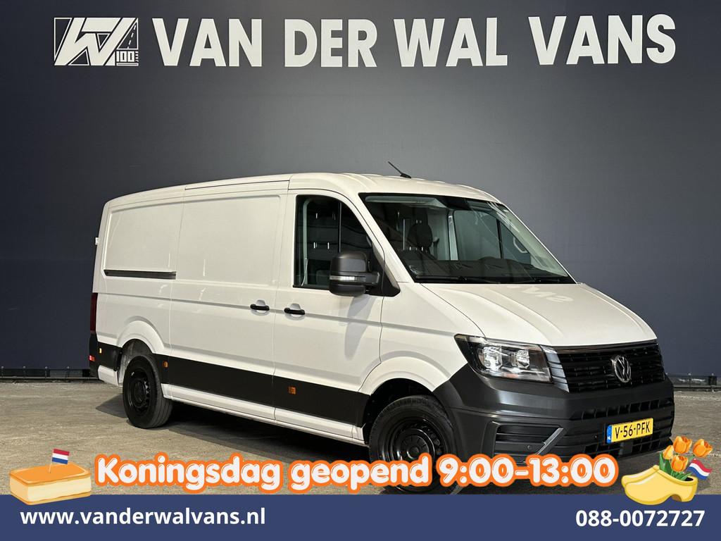 Volkswagen Crafter 2.0 TDI 141pk L3H2 L2H1 Euro6 Airco | App, Voorwielaandrijving, Stof, Gebruikt, 4 cilinders