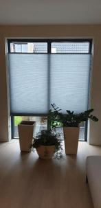 PLISSÉ  DUETTE  GORDIJNEN. DIV. AFMETINGEN. NIEUW !!, 200 cm of meer, Nieuw, Grijs, 50 tot 100 cm