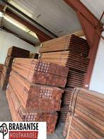Hardhouten azobe schuttingpalen | Beschoeiing, Ophalen of Verzenden, Nieuw, Hout, Tuinhek