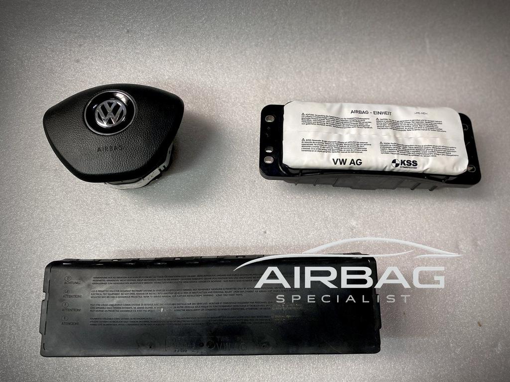 Volkswagen Golf 7 Sportsvan 2013+ airbag set stuur airbag pa, Auto-onderdelen, Gebruikt, -, -, Ophalen of Verzenden