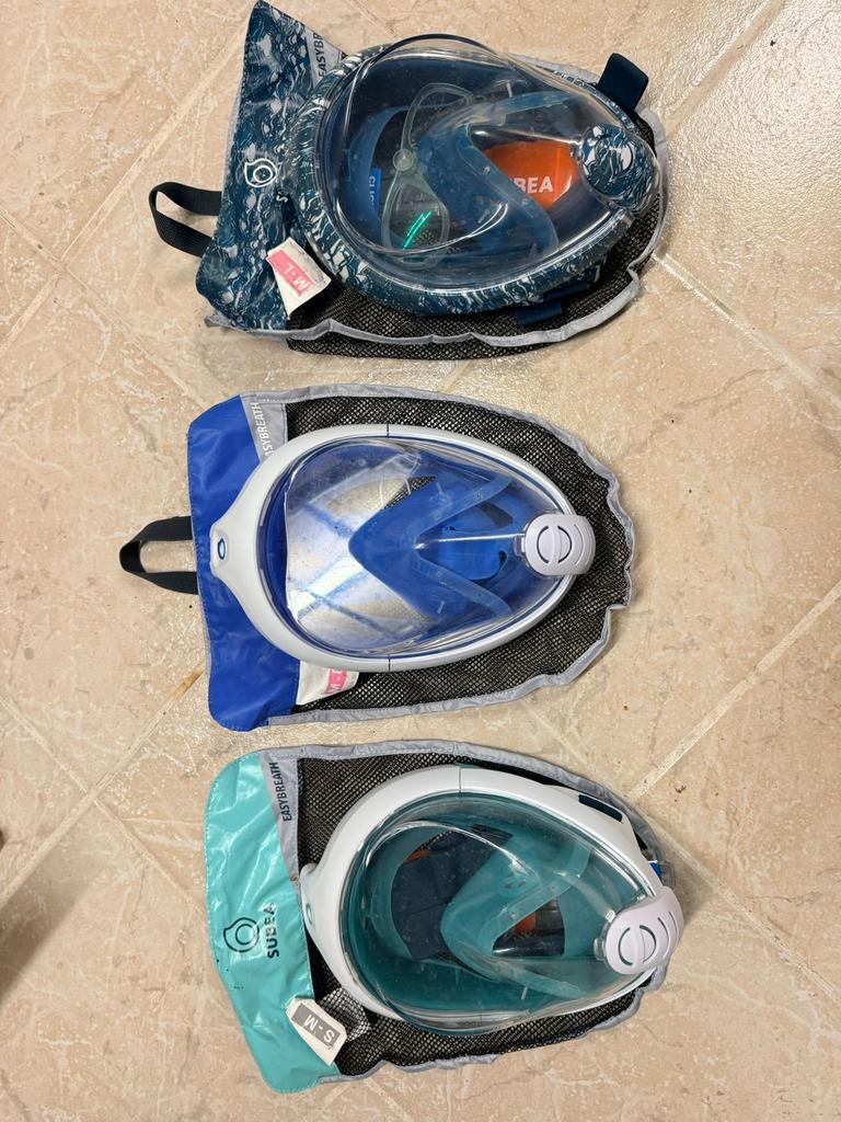 Snorkelmaskers, top dingen, Watersport en Boten, Snorkelen, Ophalen, Gebruikt, Snorkelmasker