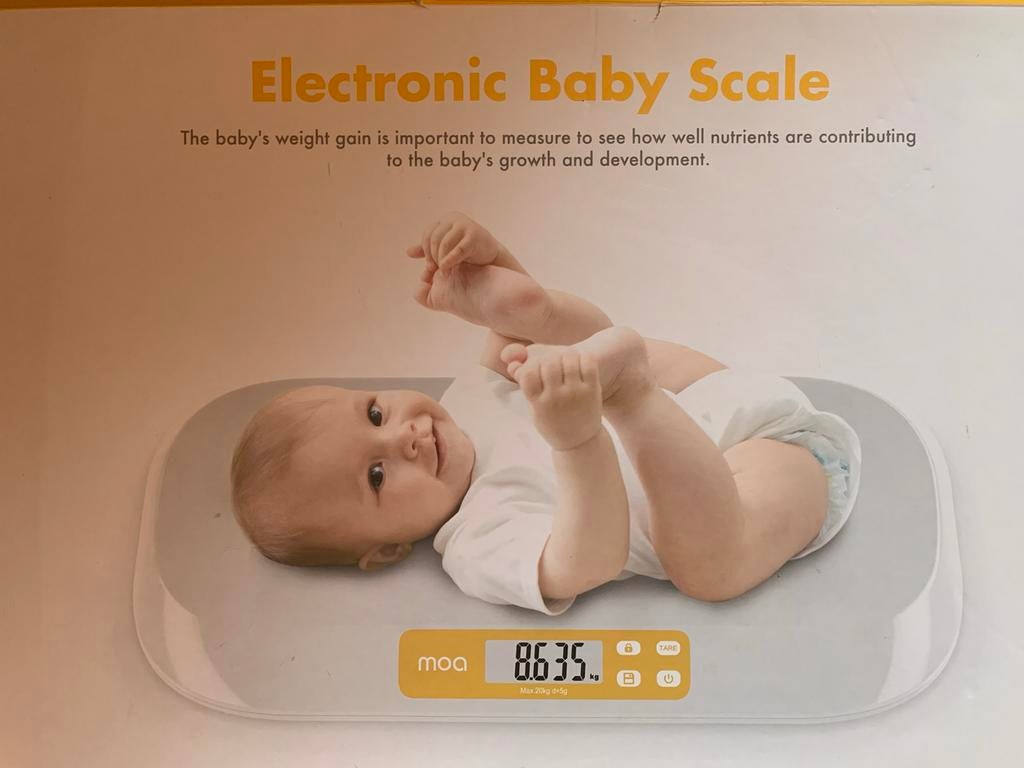 MOA Digitale Babyweegschaal, Witgoed en Apparatuur, Weegschalen, Minder dan 10 kg, 1 tot 500 gram, Ophalen of Verzenden, Overige typen