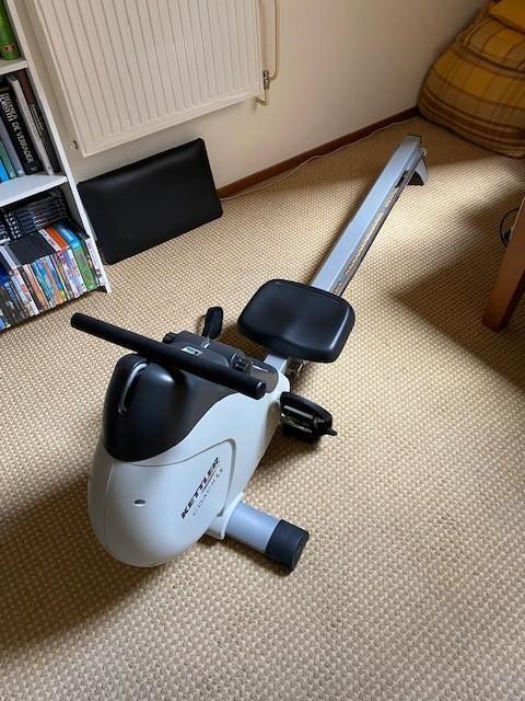 Kettler Roeitrainer verschillende niveaus instelbaar, Sport en Fitness, Ophalen, Buik, Zo goed als nieuw, Metaal