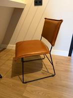 Eetkamerstoelen cognac Jess Design, Huis en Inrichting, Ophalen, Zo goed als nieuw, Bruin, Vijf, Zes of meer stoelen
